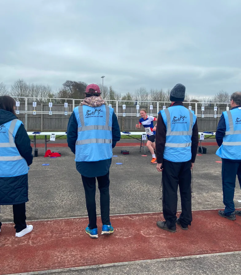 Pentathlon GB volunteers.